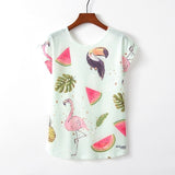 Summer Autumn Women T-Shirts - Glefidiya