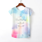 Summer Autumn Women T-Shirts - Glefidiya