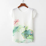 Summer Autumn Women T-Shirts - Glefidiya