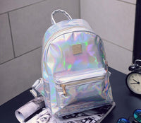 Hip Hop Girl Holographic Backpack - Glefidiya