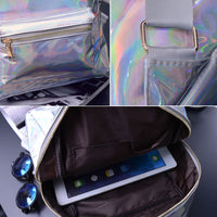 Hip Hop Girl Holographic Backpack - Glefidiya