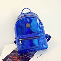 Hip Hop Girl Holographic Backpack - Glefidiya