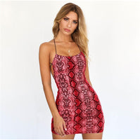 Women Sexy Mini Dress - Glefidiya