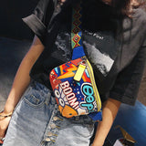 Colorful Women Waist Bags - Glefidiya