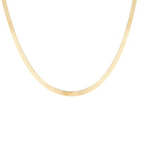 Gold Blade chain Choker Women Necklace - Glefidiya