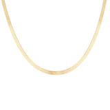 Gold Blade chain Choker Women Necklace - Glefidiya