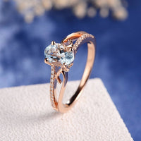 Crystal Engagement Rings - Glefidiya