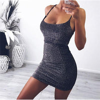 Women Sexy Mini Dress - Glefidiya