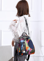 Ladies  Multi-function Backpack {Bear Pendent} - Glefidiya