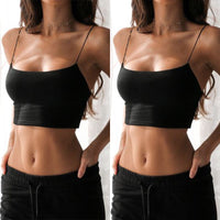 Women Sexy Crop Tops - Glefidiya