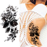 Women Body Chest Temporary Tattoo - Glefidiya