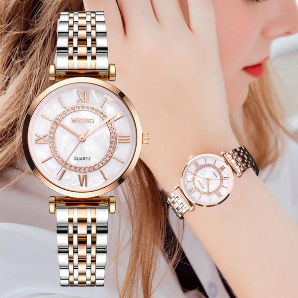 Luxury Crystal Women Bracelet Watches - Glefidiya