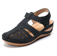 Ladies Leather Vintage Sandals - Glefidiya