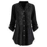 Women Plus Size Blouse - Glefidiya