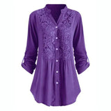 Women Plus Size Blouse - Glefidiya