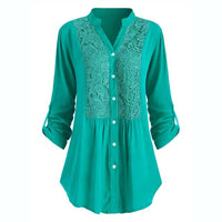 Women Plus Size Blouse - Glefidiya