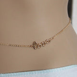 Lady Letter Love Belly Chain - Glefidiya