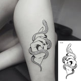 Animal Waterproof Temporary Tattoo - Glefidiya