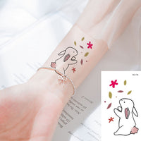 Animal Waterproof Temporary Tattoo - Glefidiya