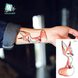 Animal Waterproof Temporary Tattoo - Glefidiya