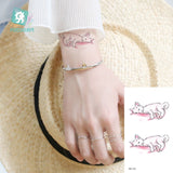 Animal Waterproof Temporary Tattoo - Glefidiya