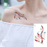 Animal Waterproof Temporary Tattoo - Glefidiya