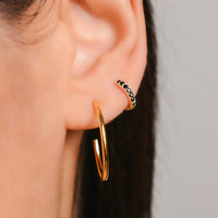 Lady Piercing Earring Crystal - Glefidiya