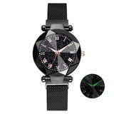 Luxury Starry Sky Stainless Steel Bracelet Watches - Glefidiya