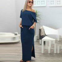 Women Summer Long Dress - Glefidiya